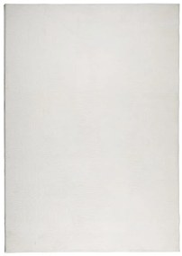 IZA krémszínű rövid szálú skandináv stílusú szőnyeg 160x230 cm