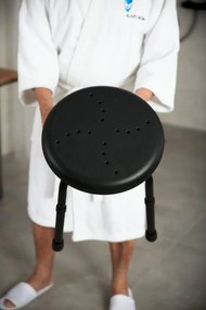 Ridder Ridder, HANDICAP fürdőszoba ülőke, átmérője 45cm, fekete, A170110