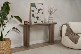 Konzolasztal, dió 150x35x75 cm