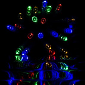 VOLTRONIC® Fényfüzér 10 m 100 LED színes vezérlő