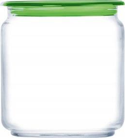 Befőttesüveg Fedővel Plano Zöld 750 ML Luminarc