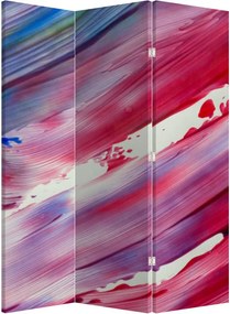 Paraván - rózsaszínes kék szín (126x170 cm)
