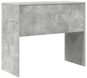 Asztal Beton szürke 90 x 40 x 76 cm Faanyag