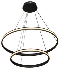 LED dimmelhető csillár kábellel LED/90W/230V 3000-6500K átm. 60 cm + távirányító