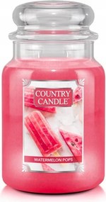 Watermelon Pops Country Candle nagy illatgyertya két kanóccal