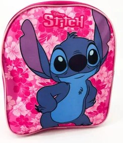 Disney Lilo és Stitch, A csillagkutya Pink Leaf hátizsák, táska 30 cm