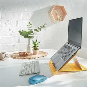 Laptop állvány, LEITZ Ergo Cosy, melegsárga (E64260019)