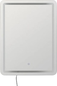 Fali tükör világítással 60x80 cm – Ixia