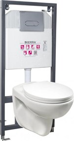 Doris Pacific CH falba építhető WC tartály szett