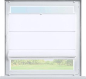 Dekoria Római pliszírozott roló Szicília 120x160 fehér