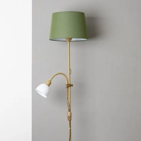 Brilagi - Állólámpa CERIA 1xE27/100W/230V + 1xE14/25W arany/zöld