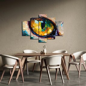 Kép - Macskaszem festmény (150x105 cm)