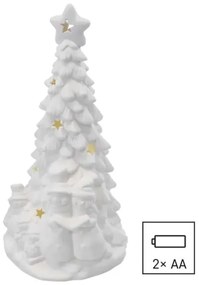 LED karácsonyi dekoráció LED/2xAA meleg fehér karácsonyfa