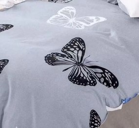 Ágynemű GALENA GREY BUTTERFLIES 7 részes 140X200 cm