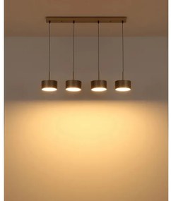 Globo 56964-4H - LED kábeles csillár RAYMOND LED/40W/230V 3000K sárgaréz