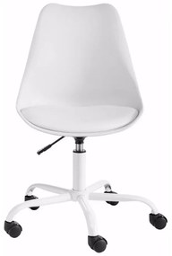 Dan fehér állítható forgószék - Støraa