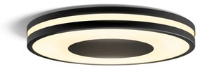 Philips Hue Being fekete mennyezeti LED lámpa, White Ambiance, 22,5W, 2500lm, 2200-6500K változtatható fehér + DimSwitch, 8719514341135