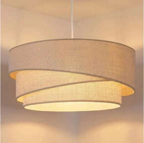 Brilagi - ARROW kábeles függőlámpa 1xE27/60W/230V Ø 45 cm bézs