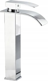 Fürdőszobai Csaptelep Álló Króm Mosdó Csaptelep Komplett Vízesés