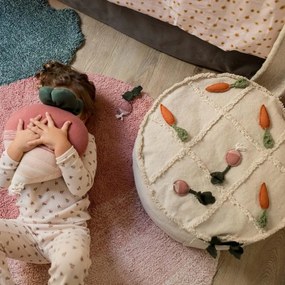 Krémszínű gyerek babzsákfotel Tic-Tac-Toe – Lorena Canals