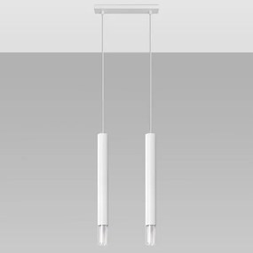 Sollux SL.0958 - Csillár zsinóron VIZIER 2xG9/40W/230V fehér