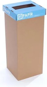 Szelektív hulladékgyűjtő, 50 l, RECOBIN Office, kék (URE002)