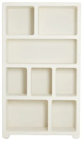 Krémszínű könyvespolc 110x190 cm Nahua – Light &amp; Living