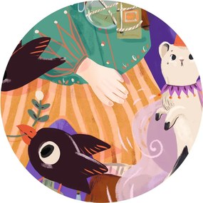 Óriás puzzle - Pio a kis valázsló, 36 db-os - Pio the magician