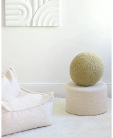 Zöld buklé párna gyerek kanapéhoz Ball – Wigiwama