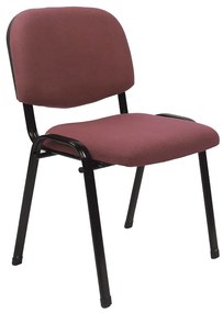 Irodai szék, vörösesbarna, ISO 2 NEW