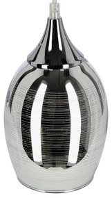 Csillár zsinóron MARINA 3xE27/60W/230V króm