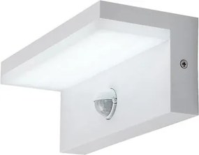 Rabalux zaragoza kültéri fali lámpa 9w 850lm ip54 fehér mozgásérzékelő