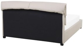 Franciaágy 140 cm BELLA (ágyráccsal) (bézs). 1007170
