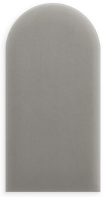 Bársony kárpitozott panel - Íves - 30x100cm Szín: Khaki zöld