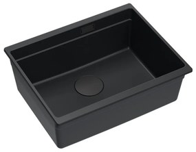 gránit mosogató Logan 100 Black
