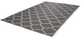 Sisal hatású szőnyeg, szürke, 120x170 cm - ARABESCO