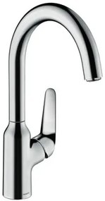 Mosogató csaptelep Hansgrohe Focus forgó karral króm 71802000