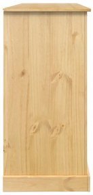 Corona tömör fenyőfa bortároló szekrény 107,5x51x105,5 cm