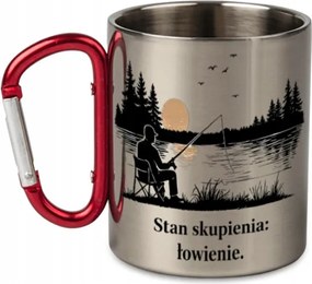 Fém Bögre Karabinerrel, 300 ML