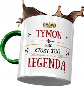 Zöld bögre Timon Férj Kolléga Ajándék Nyomtatott Fotóval