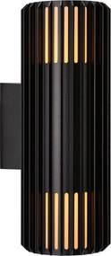 Nordlux modern skandináv kültéri fali lámpa aludra fekete nor2418121203 IP54