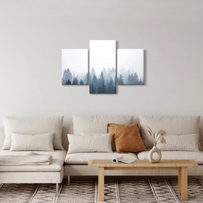 Kép - Ködös erdő (90x60 cm)