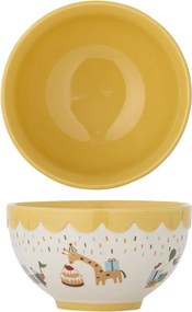 Sárga-krémszínű kőedény gyerek tálka ø 13,5 cm Celebrate – Bloomingville Mini
