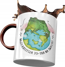 Bordó Bögre Születésnapra 70 70-es 70-es Ajándék Nyomtatott Fotóval