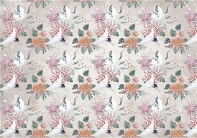 Flizelin fotótapéta Darvak és krizantémok elegancia nyugalom 254x184 +ragasztó