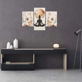 Kép - Narancssárga jóga (90x60 cm)