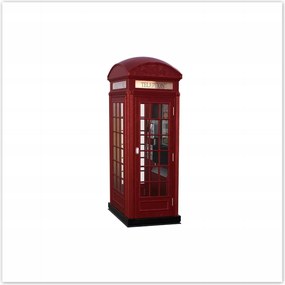 Poszterek 30x30 Piros angol bódé