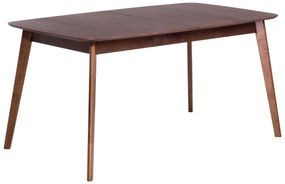 Elegáns Barna Kihúzható Étkezőasztal 150 x 90 cm MADOX Beliani