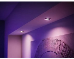 KÉSZLET 2x LED RGBW Dimmelhető izzó Philips Hue WACA GU5,3/MR16/6,3W/12V