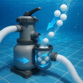 AQUA szűrőgolyók, 700g Monzana